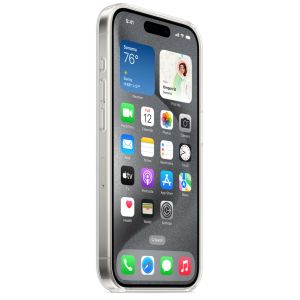 Apple Clearcase MagSafe für das iPhone 15 Pro - Transparent