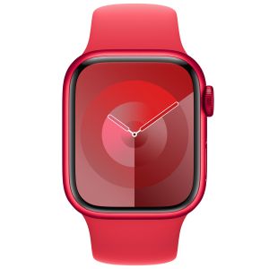 Apple Sport Band für Apple Watch Series 1-9 / SE - 38/40/41 mm - Größe S/M - Red