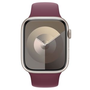 Apple Sport Band für die Apple Watch Series 1-9 / SE / Ultra (2) - 42/44/45/49 mm - Größe S/M - Mulberry