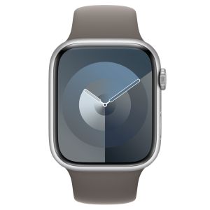 Apple Sport Band für Apple Watch Series 1-9 / SE / Ultra (2) - 42/44/45/49 mm - Größe S/M - Clay