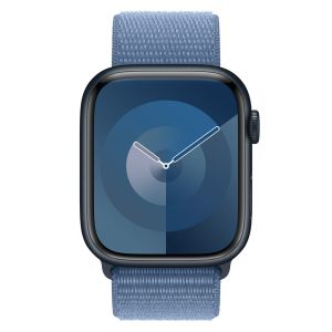Apple Sport Loop Band für die Apple Watch Series 1-9 / SE / Ultra (2) - 42/44/45/49 mm - Winter Blue