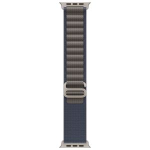 Apple Alpine Loop Band für die Apple Watch Series 1-9 / SE / Ultra (2) - 42/44/45/49 mm - Größe S - Blau