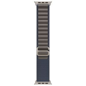 Apple Alpine Loop Band für die Apple Watch Series 1-9 / SE / Ultra (2) - 42/44/45/49 mm - Größe L - Blau