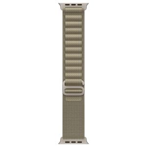 Apple Alpine Loop Band für die Apple Watch Series 1-9 / SE / Ultra (2) - 42/44/45/49 mm - Größe L - Olive
