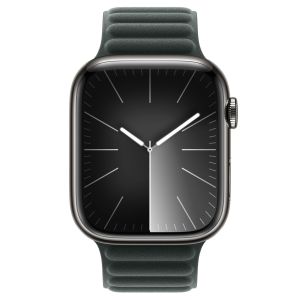 Apple Armband mit Magnetverschluss FineWoven für die Apple Watch Series 1-9 / SE / Ultra (2) - 42/44/45/49 mm - Größe M/L - Evergreen