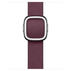 Apple Modern Buckle FineWoven für die Apple Watch Series 1-9 / SE - 38/40/41 mm - Größe M - Mulberry