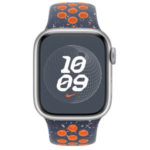 Apple Nike Sport Band für die Apple Watch Series 1-9 / SE - 38/40/41 mm - Größe M/L - Blue Flame