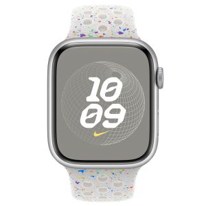Apple Nike Sport Band für das Apple Watch Series 1-9 / SE / Ultra (2) - 42/44/45/49 mm - Größe M/L - Pure Platinum
