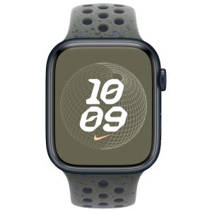 Apple Nike Sport Band für die Apple Watch Series 1-9 / SE / Ultra (2) - 42/44/45/49 mm - Größe S/M - Cargo Khaki