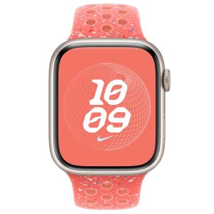 Apple Nike Sport Band für die Apple Watch Series 1-9 / SE / Ultra (2) - 42/44/45/49 mm - Größe S/M - Magic Ember
