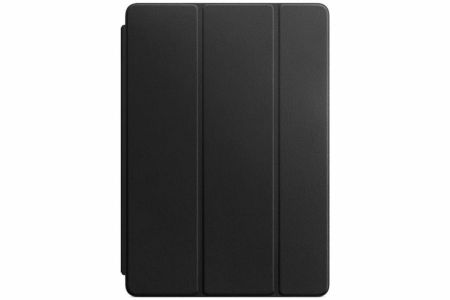 Apple Leather Smart Cover für das iPad 9 (2021) 10.2 Zoll / 8 (2020) 10.2 Zoll / 7 (2019) 10.2 Zoll / Pro 10.5 (2017) / Air 3 (2019) - Schwarz