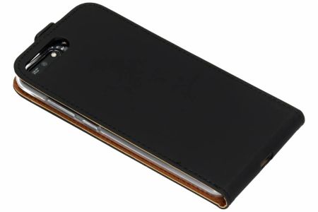 Luxus TPU Flipcase Schwarz Huawei Y6 (2018)