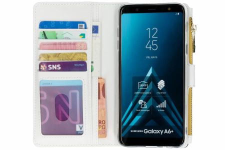 Luxuriöse Portemonnaie-Klapphülle Samsung Galaxy A6 Plus (2018)