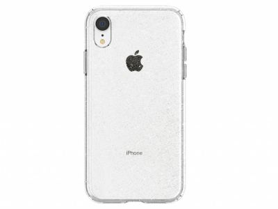 Spigen Liquid Crystal Glitter Case Silber für das iPhone Xr