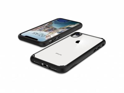 Spigen Ultra Hybrid™ Case Schwarz für das iPhone Xr