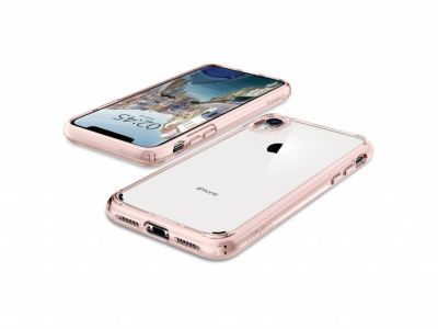 Spigen Ultra Hybrid™ Case Roségold für das iPhone Xr