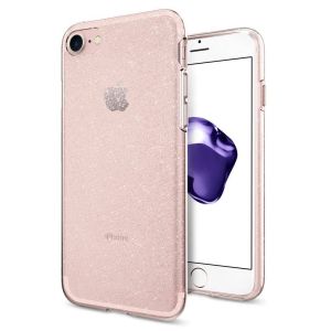Spigen Liquid Crystal Case Rosa für iPhone SE (2022 / 2020) / 8 / 7