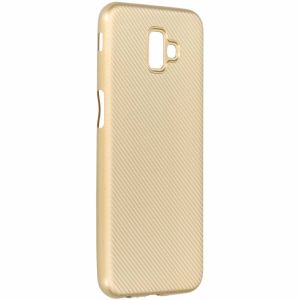 Carbon-Hülle Gold für das Samsung Galaxy J6 Plus