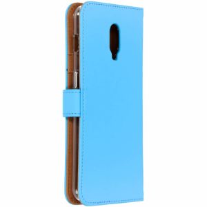 Luxus TPU Klapphülle Blau für das OnePlus 6T