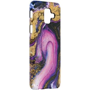 Pink Lava Passion Hard Case für Samsung Galaxy A6 (2018)