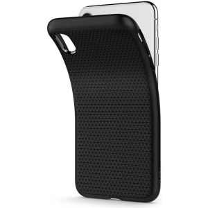 Spigen Liquid Air™ Case Schwarz iPhone Xs / X