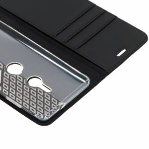 Accezz Wallet TPU Klapphülle Schwarz für das Sony Xperia XZ3