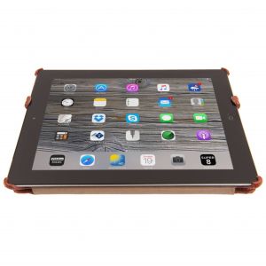 Gecko Covers Slimfit Klapphülle Braun für das iPad 4 (2012) 9.7 inch / 3 (2012) 9.7 inch / 2 (2011) 9.7 inch