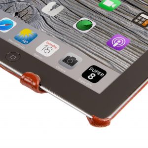 Gecko Covers Slimfit Klapphülle Braun für das iPad 4 (2012) 9.7 inch / 3 (2012) 9.7 inch / 2 (2011) 9.7 inch