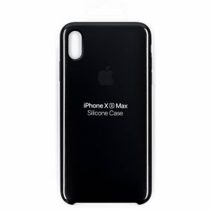 Apple Silikoncase Schwarz für das iPhone Xs Max