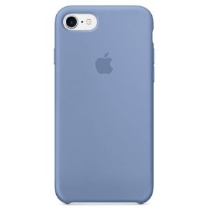Apple Silikon-Case Hellblau für das iPhone SE (2022 / 2020) / 8 / 7