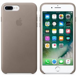 Apple Leder-Case Beige für das iPhone 8 Plus / 7 Plus