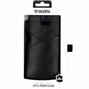 Valenta Pocket Premium Schwarz für das iPhone Xs Max