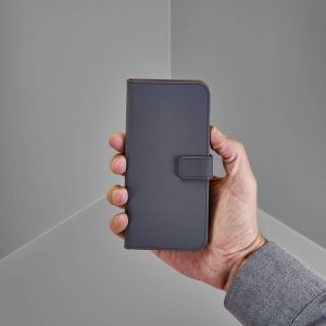 Luxus TPU Klapphülle Grau für das Huawei P Smart Plus