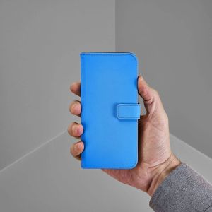 Luxus TPU Klapphülle Blau für Samsung Galaxy J6 Plus