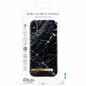 iDeal of Sweden Port Laurent Marble Fashion Back Case für das iPhone Xs / X