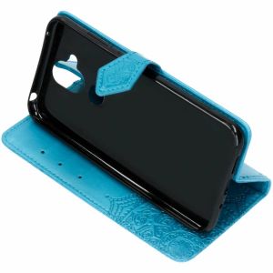 Mandala Klapphülle Blau für das Nokia 8.1