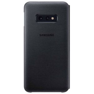 Samsung Original LED View Cover Klapphülle Schwarz für das Galaxy S10e
