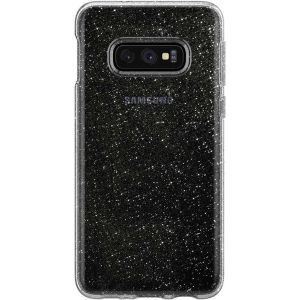 Spigen Liquid Crystal Glitter Case Silber für Samsung Galaxy S10e
