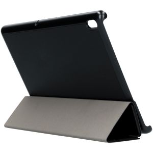 Stilvolles Klapphülle Schwarz für das Lenovo Tab E10