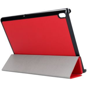 Stilvolles Klapphülle Rot für das Lenovo Tab E10