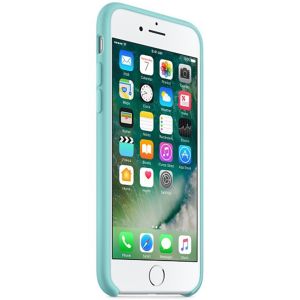 Apple Silikon-Case Sea Blue für das iPhone SE (2022 / 2020) / 8 / 7