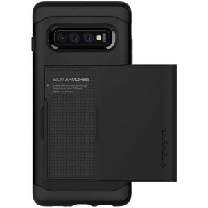 Spigen Slim Armor CS Case Schwarz für das Samsung Galaxy S10