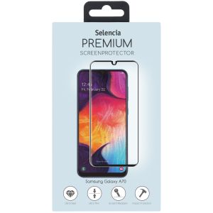 Selencia Premium Screen Protector aus gehärtetem Glas für das Samsung Galaxy A70