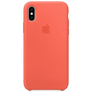 Apple Silikon-Case Nectarine für das iPhone Xs / X