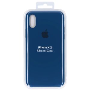 Apple Silikon-Case Blue Horizon für das iPhone Xs / X
