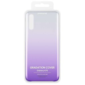Samsung Original Gradation Cover Lila für das Galaxy A70