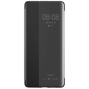 Huawei Smart View Flip Klapphülle Schwarz für das Huawei P30 Pro