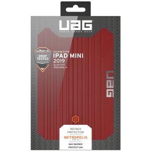 UAG Metropolis Klapphülle Rot für das iPad Mini 5 (2019) / Mini 4 (2015)