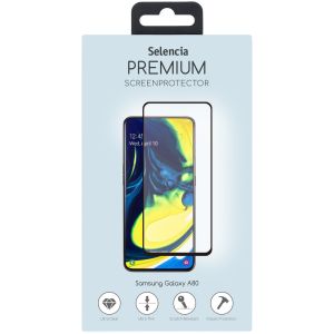 Selencia Premium Screen Protector aus gehärtetem Glas für das Samsung Galaxy A80