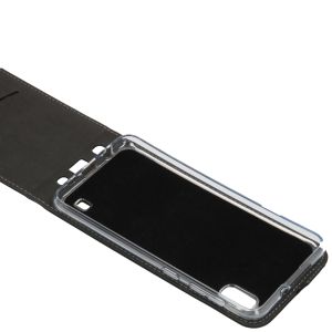 Accezz Flip Case SChwarz für das Samsung Galaxy A10